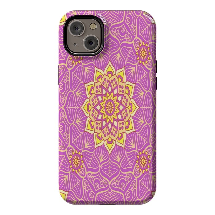 iPhone 14 Plus StrongFit center of the universe in mandala by ArtsCase