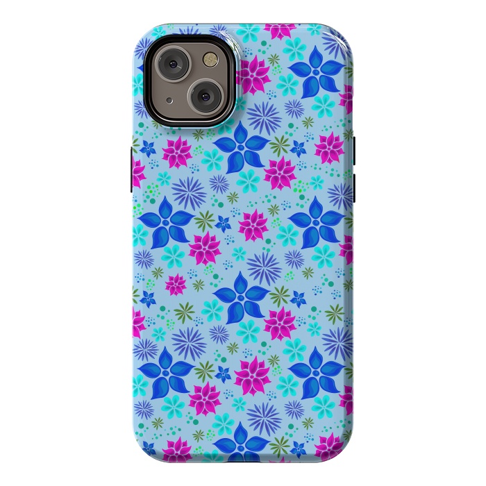 iPhone 14 Plus StrongFit fantastic and floral colors in summer by ArtsCase