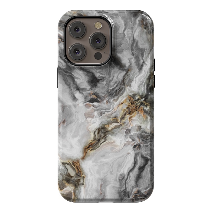 iPhone 14 Pro max StrongFit Marble N256 by ArtsCase