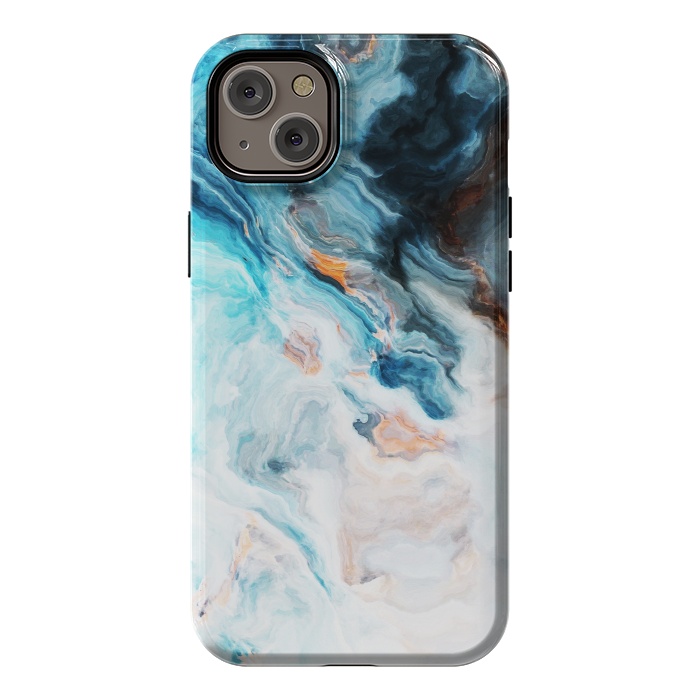 iPhone 14 Plus StrongFit marble with acrylic by ArtsCase