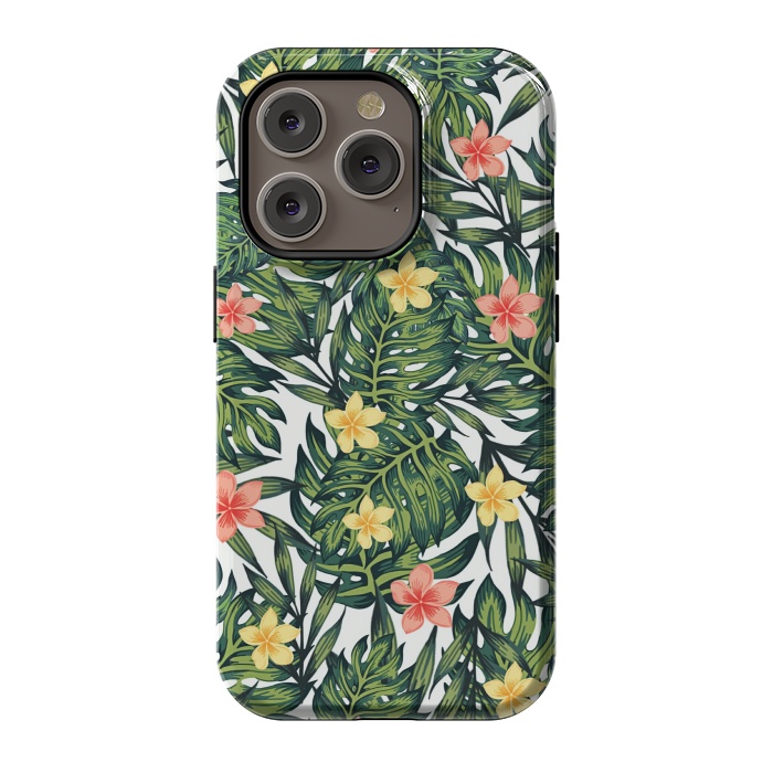iPhone 14 Pro StrongFit Tropical state of mind by Jms