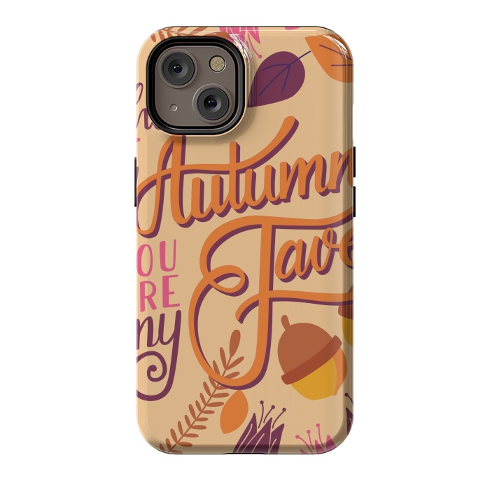 iPhone 14 StrongFit Autumn, you are my fave 001 by Jelena Obradovic