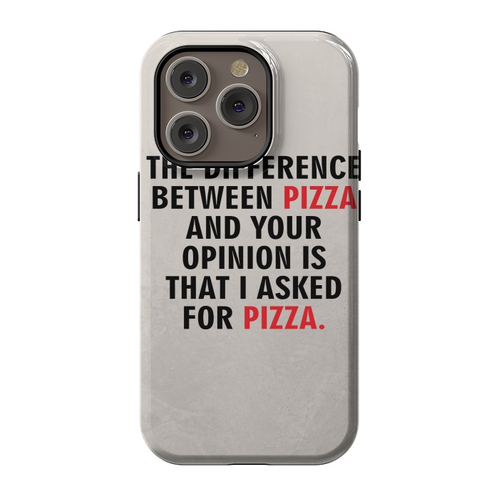iPhone 14 Pro StrongFit I ASKED FOR PIZZA by MALLIKA