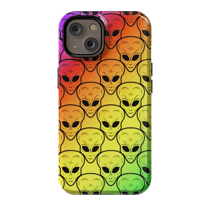 iPhone 14 StrongFit aliens by haroulita