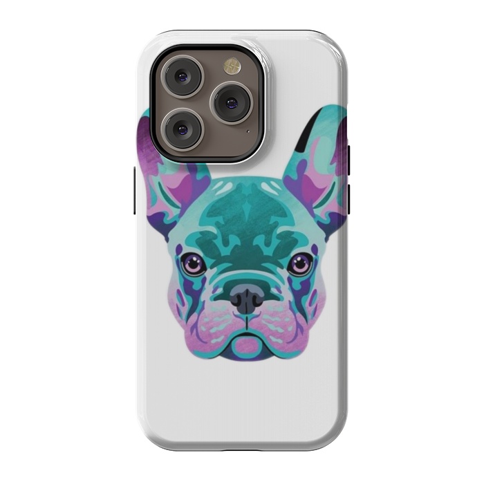 iPhone 14 Pro StrongFit french bulldog by haroulita