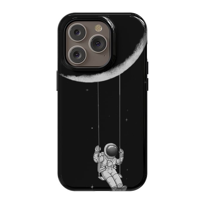 iPhone 14 Pro StrongFit moon astronaut by haroulita
