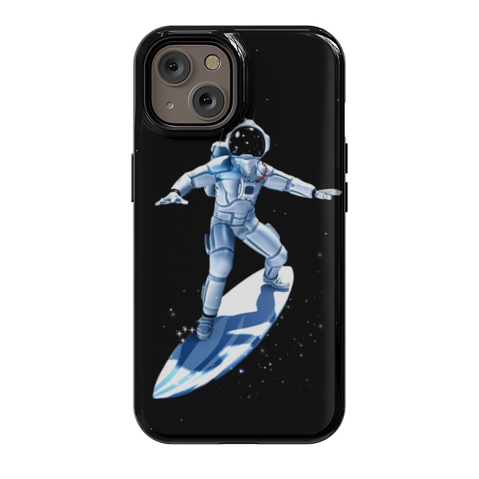 iPhone 14 StrongFit surf astronaut by haroulita