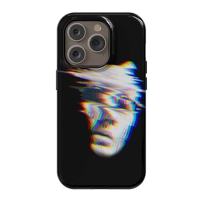 iPhone 14 Pro StrongFit glitch horror face by haroulita