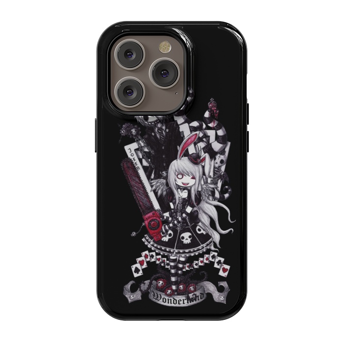 iPhone 14 Pro StrongFit alice in wonderland by haroulita