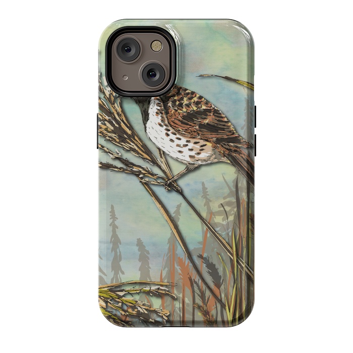 iPhone 14 StrongFit Reedbunting by Lotti Brown
