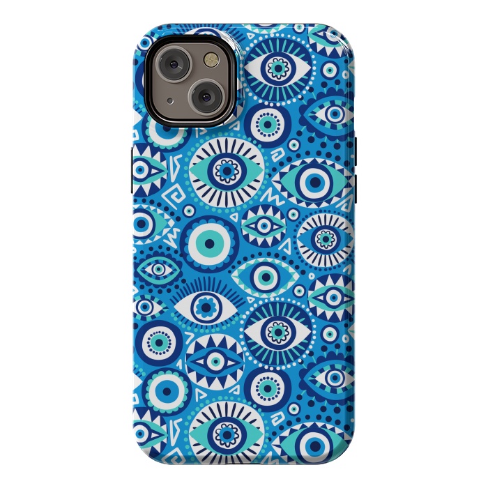 iPhone 14 Plus StrongFit Evil eye by Laura Grant