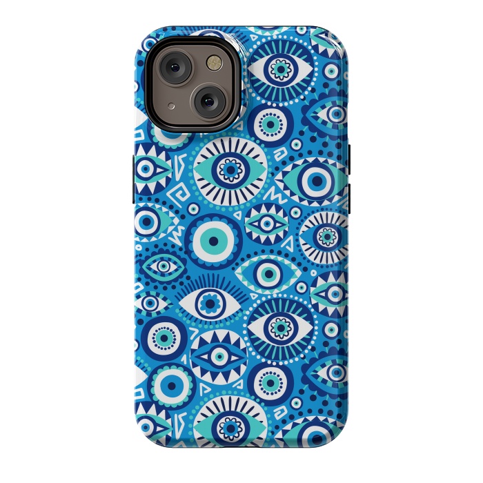 iPhone 14 StrongFit Evil eye by Laura Grant