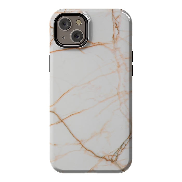 iPhone 14 Plus StrongFit Gold marble by Winston