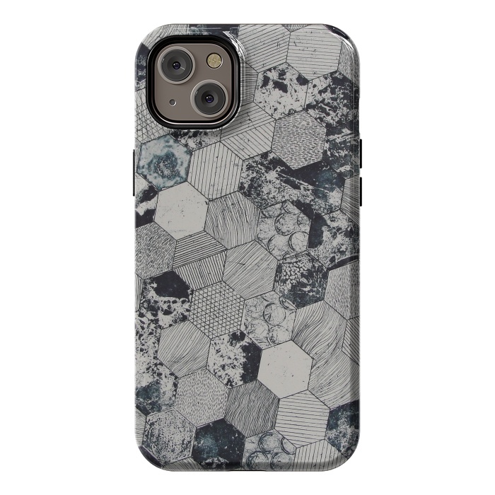 iPhone 14 Plus StrongFit Hexagonal by Winston
