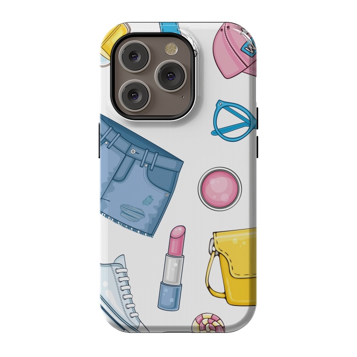 iPhone 14 Pro StrongFit For Summer Fashion Woman by ArtsCase