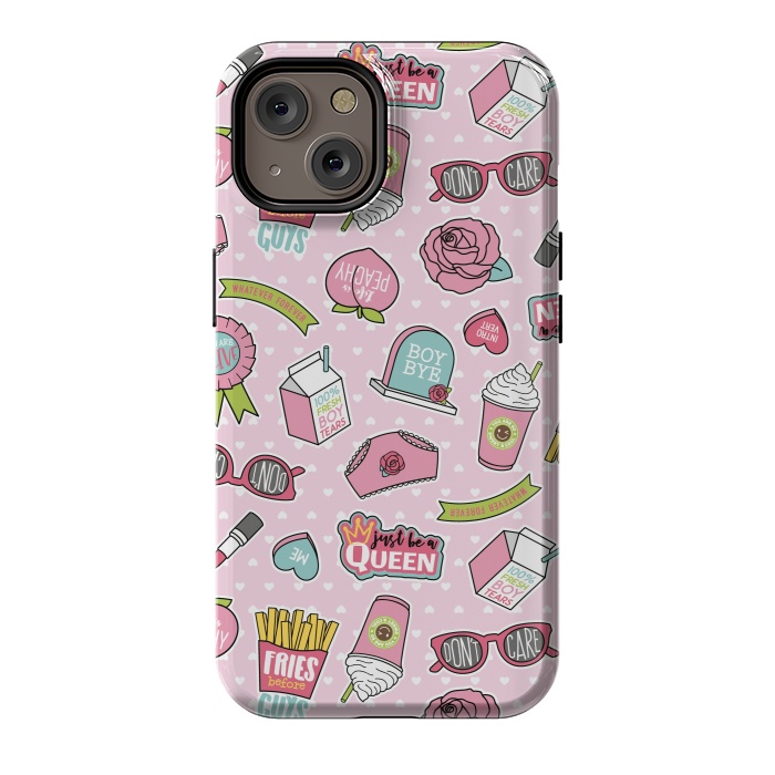 iPhone 14 StrongFit Girls Fashion Design With Cute Symbols by ArtsCase