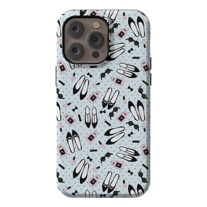 iPhone 14 Pro max StrongFit Polka Cute Fashion With Beautiful Accessories by ArtsCase
