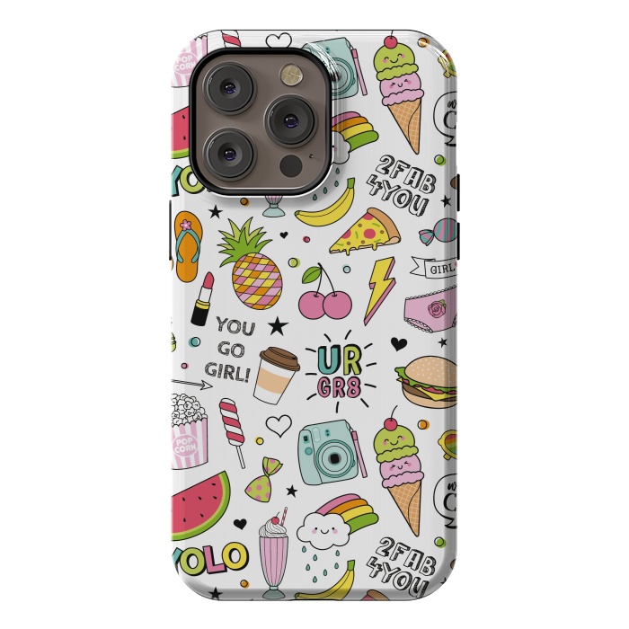 iPhone 14 Pro max StrongFit Teenage Girls by ArtsCase