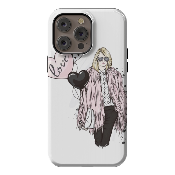 iPhone 14 Pro max StrongFit Fashion Woman in Love by ArtsCase
