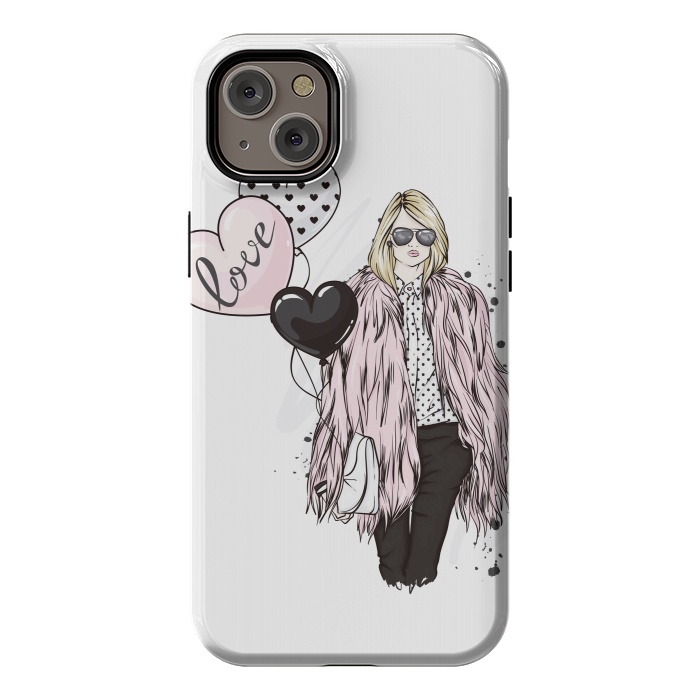 iPhone 14 Plus StrongFit Fashion Woman in Love by ArtsCase