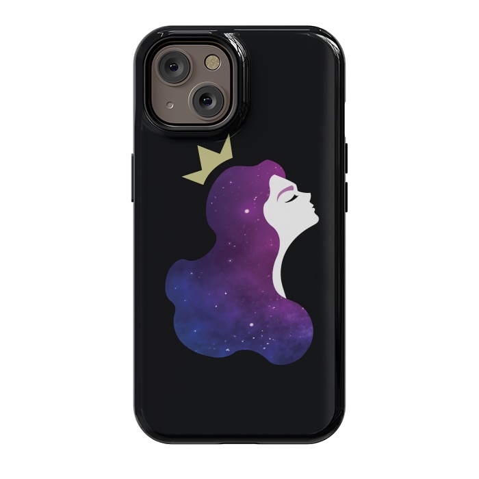 iPhone 14 StrongFit Galaxy princess by Laura Nagel