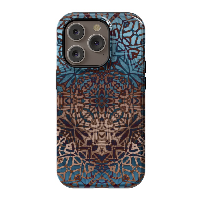iPhone 14 Pro StrongFit Ethnic Tribal Pattern G329 by Medusa GraphicArt