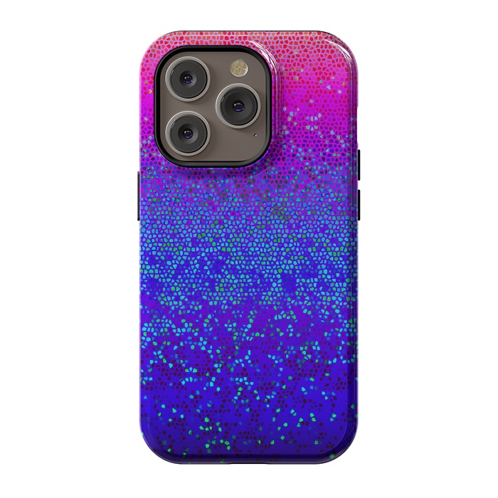 iPhone 14 Pro StrongFit Glitter Star Dust G248 by Medusa GraphicArt
