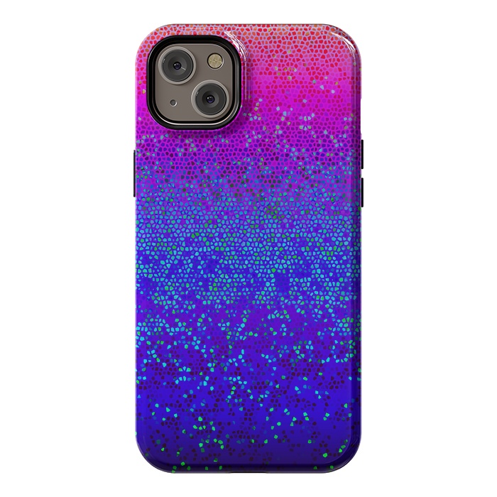 iPhone 14 Plus StrongFit Glitter Star Dust G248 by Medusa GraphicArt