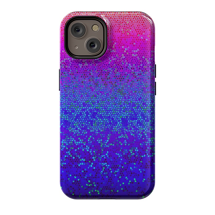 iPhone 14 StrongFit Glitter Star Dust G248 by Medusa GraphicArt