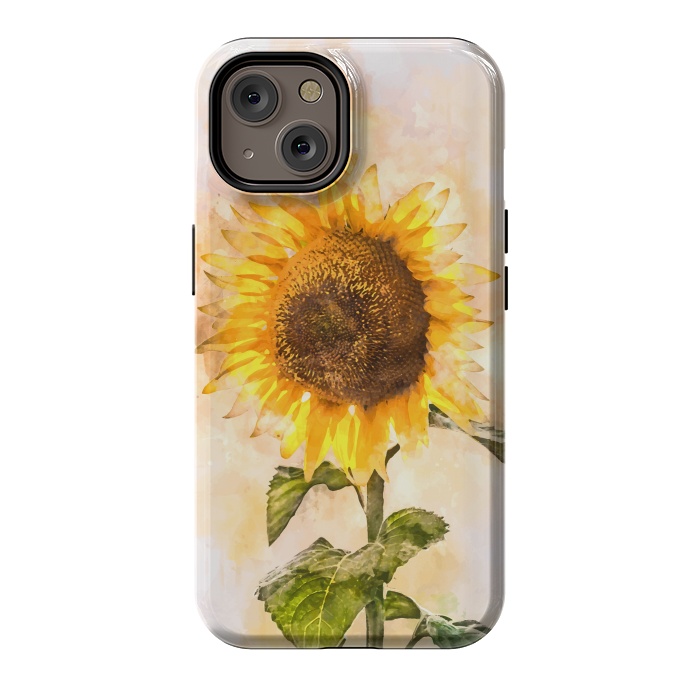 iPhone 14 StrongFit Summer Sunflower by Creativeaxle