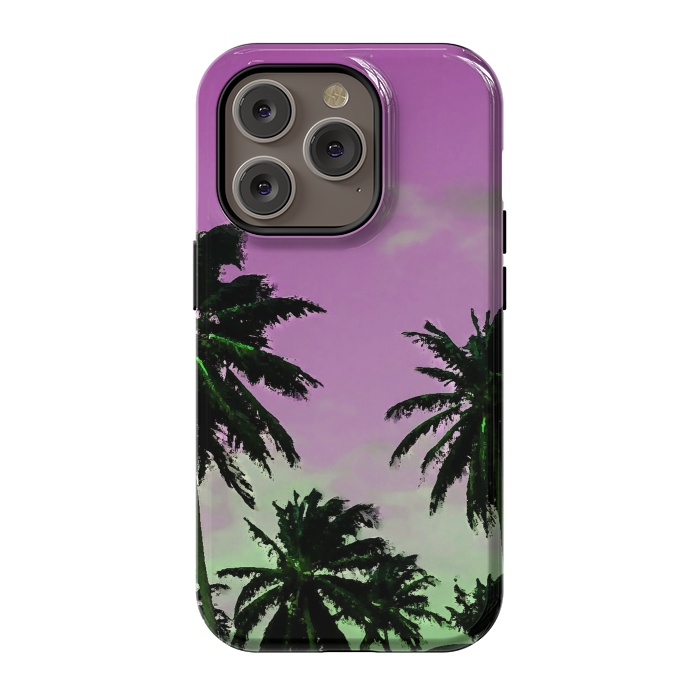 iPhone 14 Pro StrongFit Candy Palms by Allgirls Studio