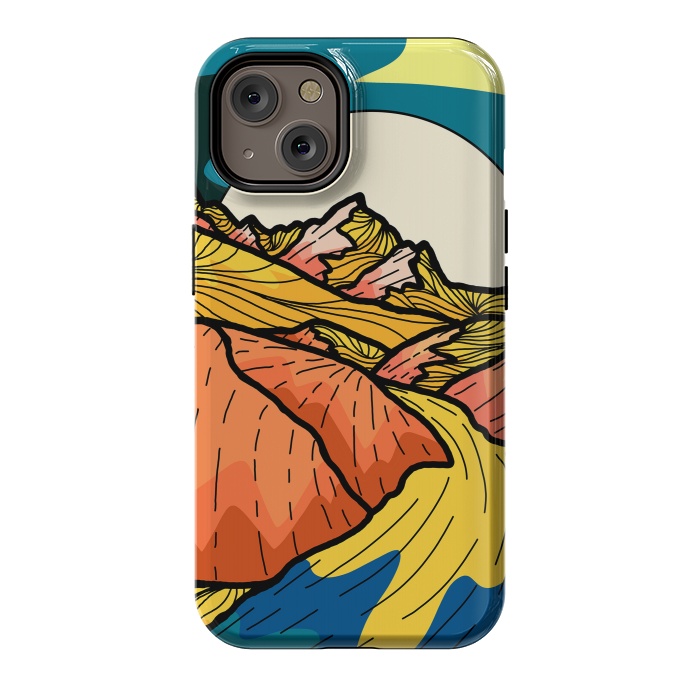 iPhone 14 StrongFit The yellow river by Steve Wade (Swade)