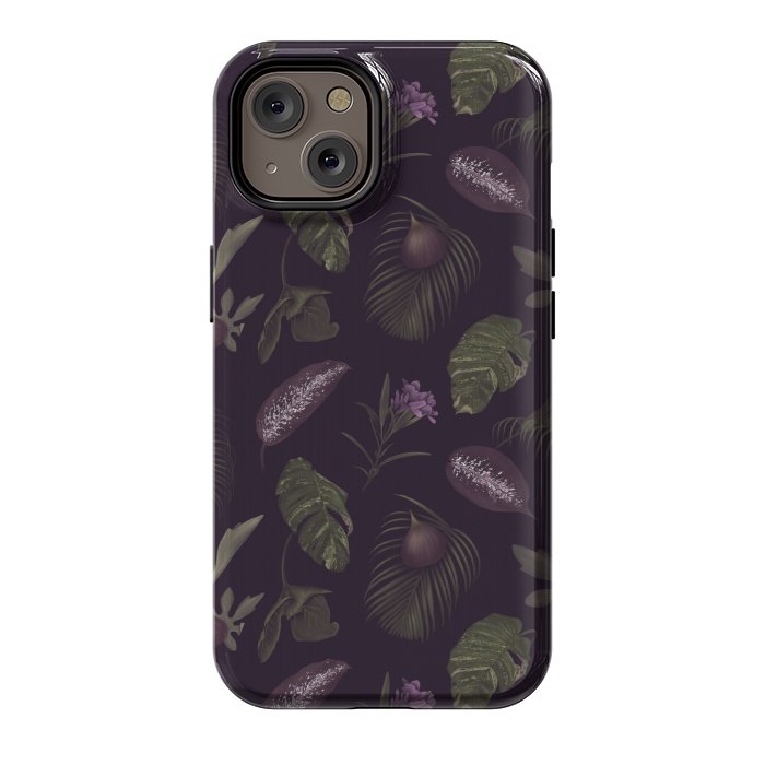 iPhone 14 StrongFit Tropical Figs by Tishya Oedit