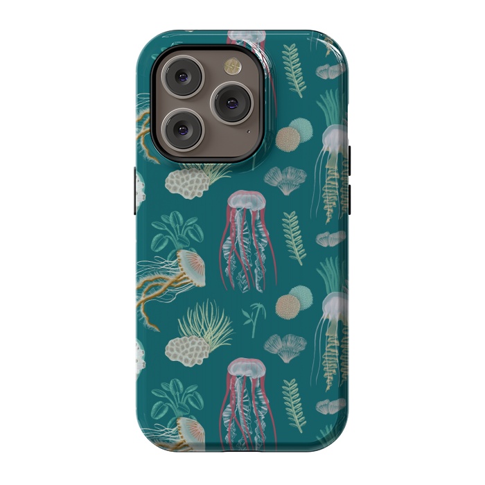 iPhone 14 Pro StrongFit Jellyfish by Tishya Oedit