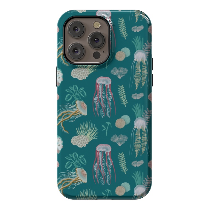 iPhone 14 Pro max StrongFit Jellyfish by Tishya Oedit