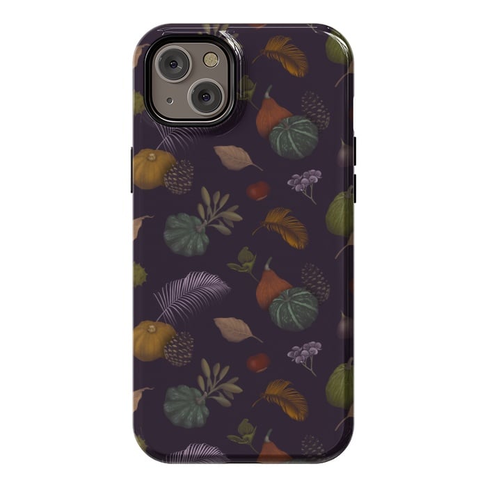 iPhone 14 Plus StrongFit Fall Pumpkins by Tishya Oedit