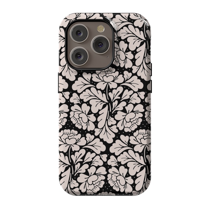 iPhone 14 Pro StrongFit Baroque Pattern by Anis Illustration