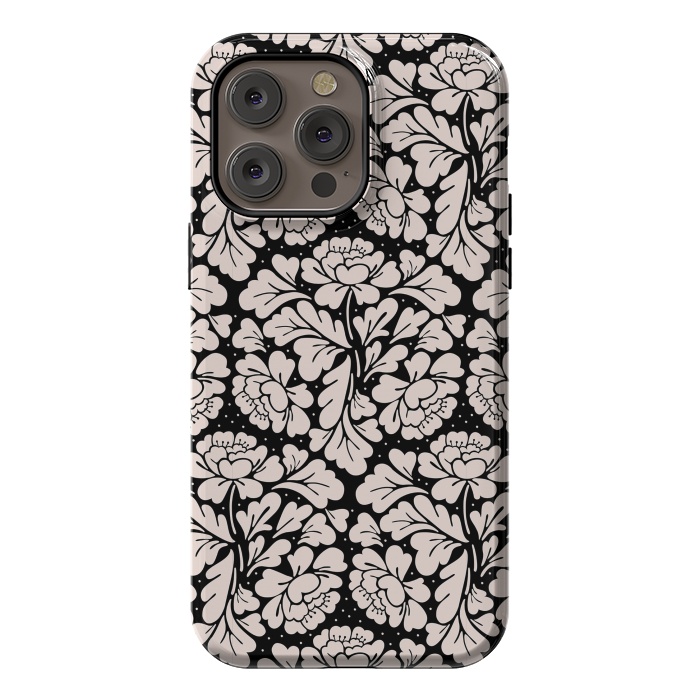iPhone 14 Pro max StrongFit Baroque Pattern by Anis Illustration