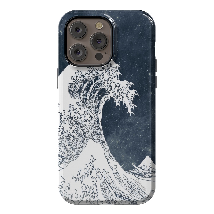 iPhone 14 Pro max StrongFit The Great Wave of a Star System by ''CVogiatzi.