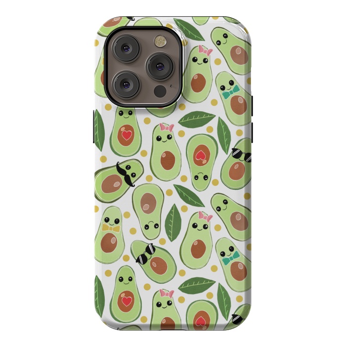 iPhone 14 Pro max StrongFit Stylish Avocados by Tangerine-Tane