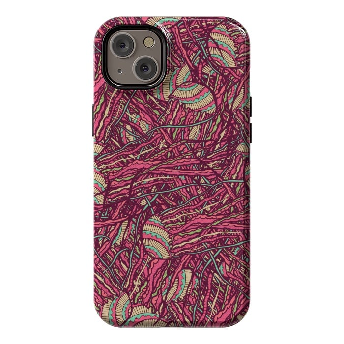 iPhone 14 Plus StrongFit Jellyfish jungle by Steve Wade (Swade)
