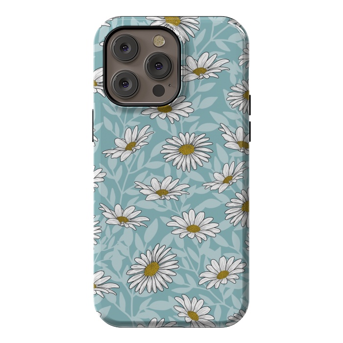 iPhone 14 Pro max StrongFit Daisy pattern by Jms