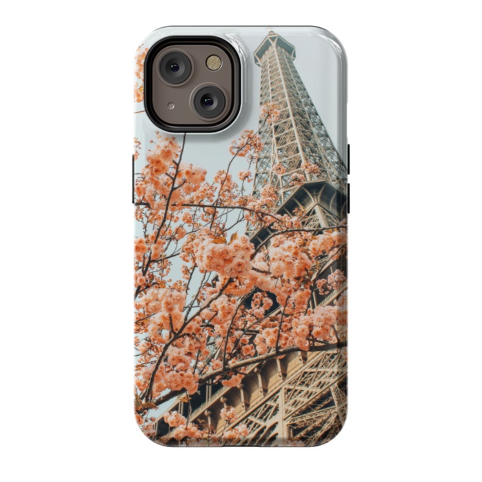 iPhone 14 StrongFit Paris in Spring | Travel Photography Eifel Tower | Wonder Building Architecture Love by Uma Prabhakar Gokhale