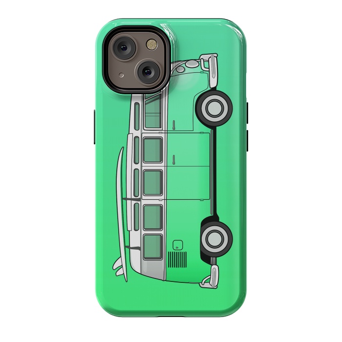 iPhone 14 StrongFit Van Life - Green by Mitxel Gonzalez