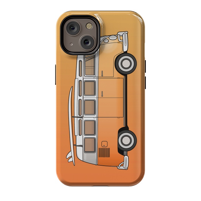 iPhone 14 StrongFit Van Life - Orange by Mitxel Gonzalez
