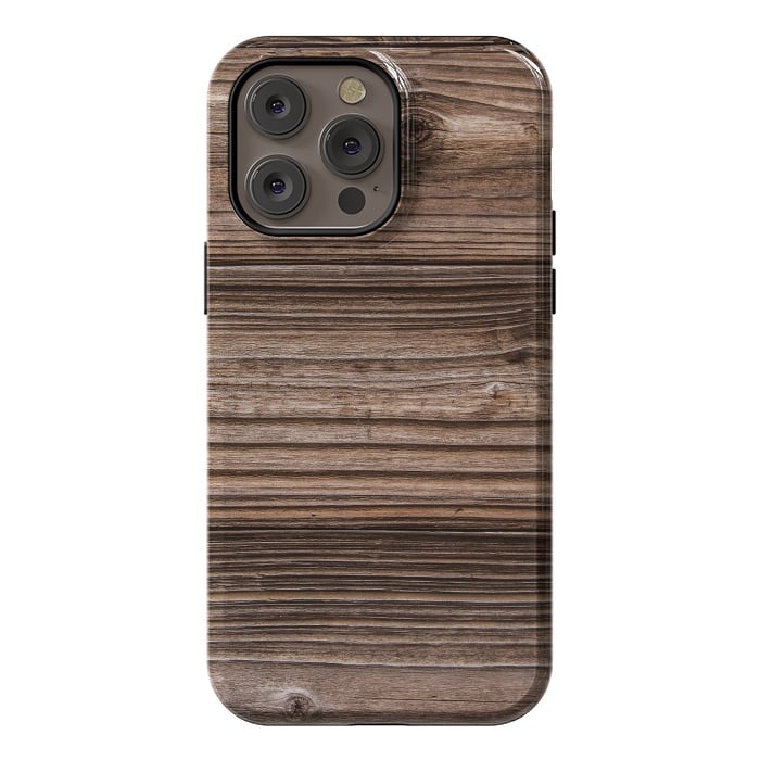 iPhone 14 Pro max StrongFit wood by haroulita