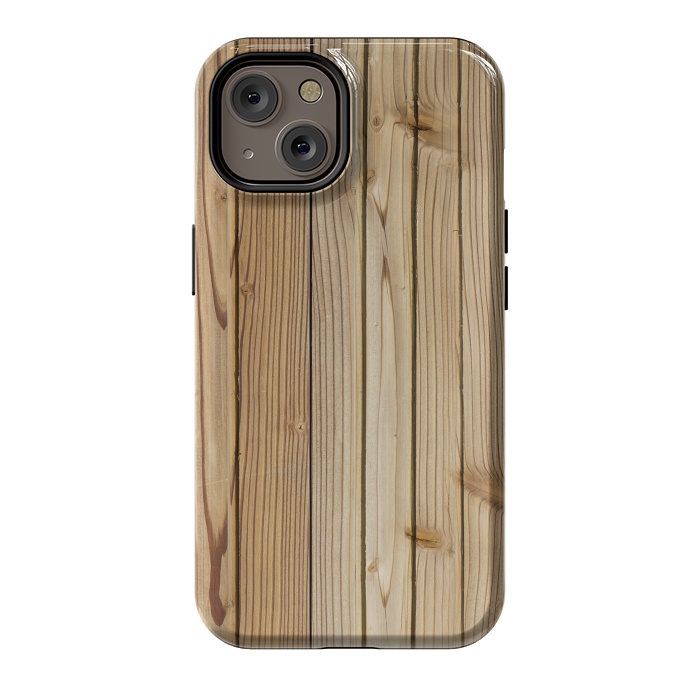 iPhone 14 StrongFit wood ii by haroulita
