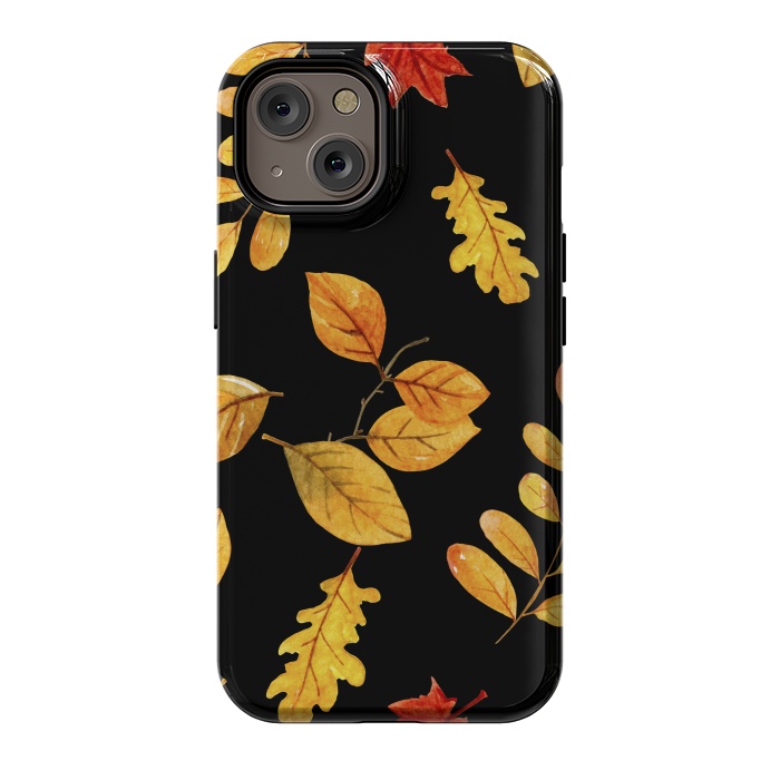 iPhone 14 StrongFit fall leaves x by haroulita
