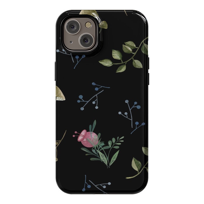 iPhone 14 Plus StrongFit flower pattern cc by haroulita