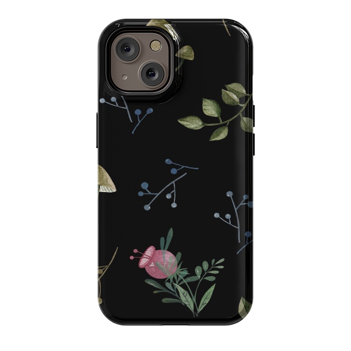 iPhone 14 StrongFit flower pattern cc by haroulita